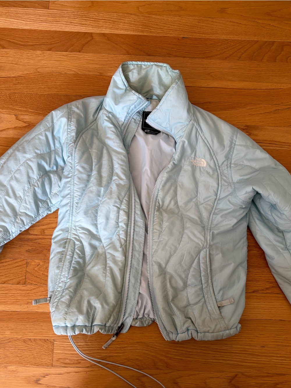 Light Blue Quilted women’s Jacket